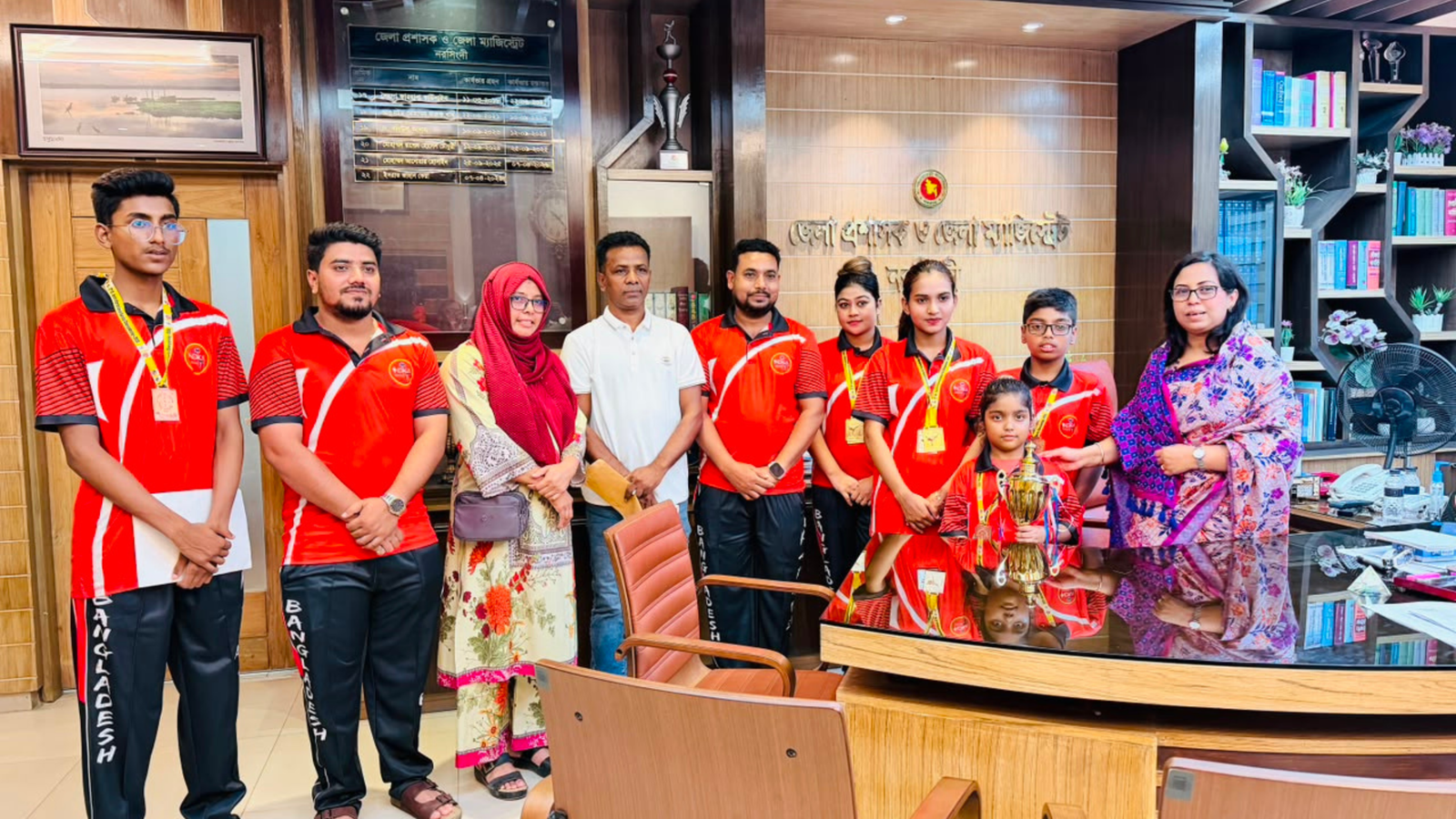 Narsingdi’s Karate Heroes Honored After International Success in Nepal